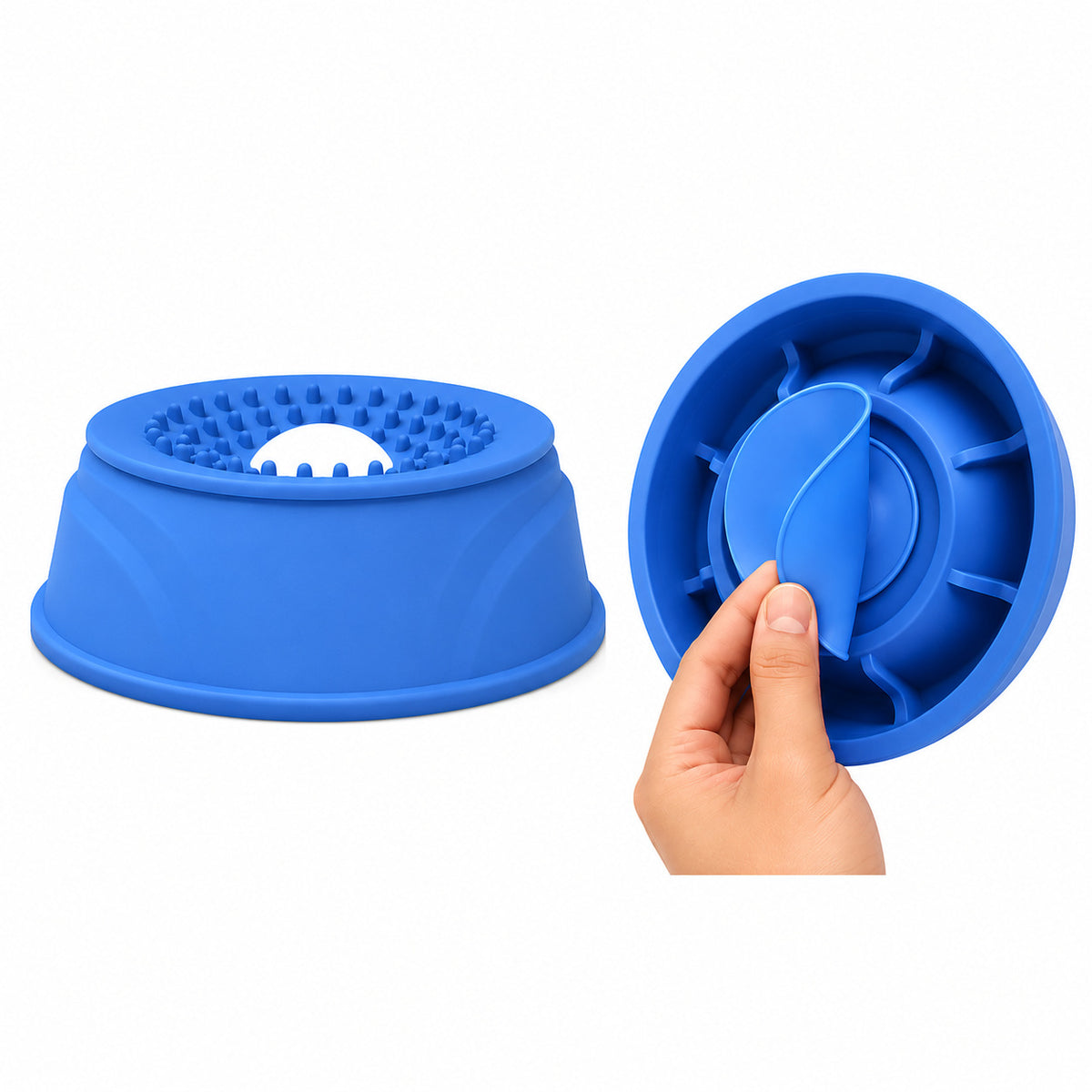 Silicone Slow Feeding Dog Bowl - Pawlunexa