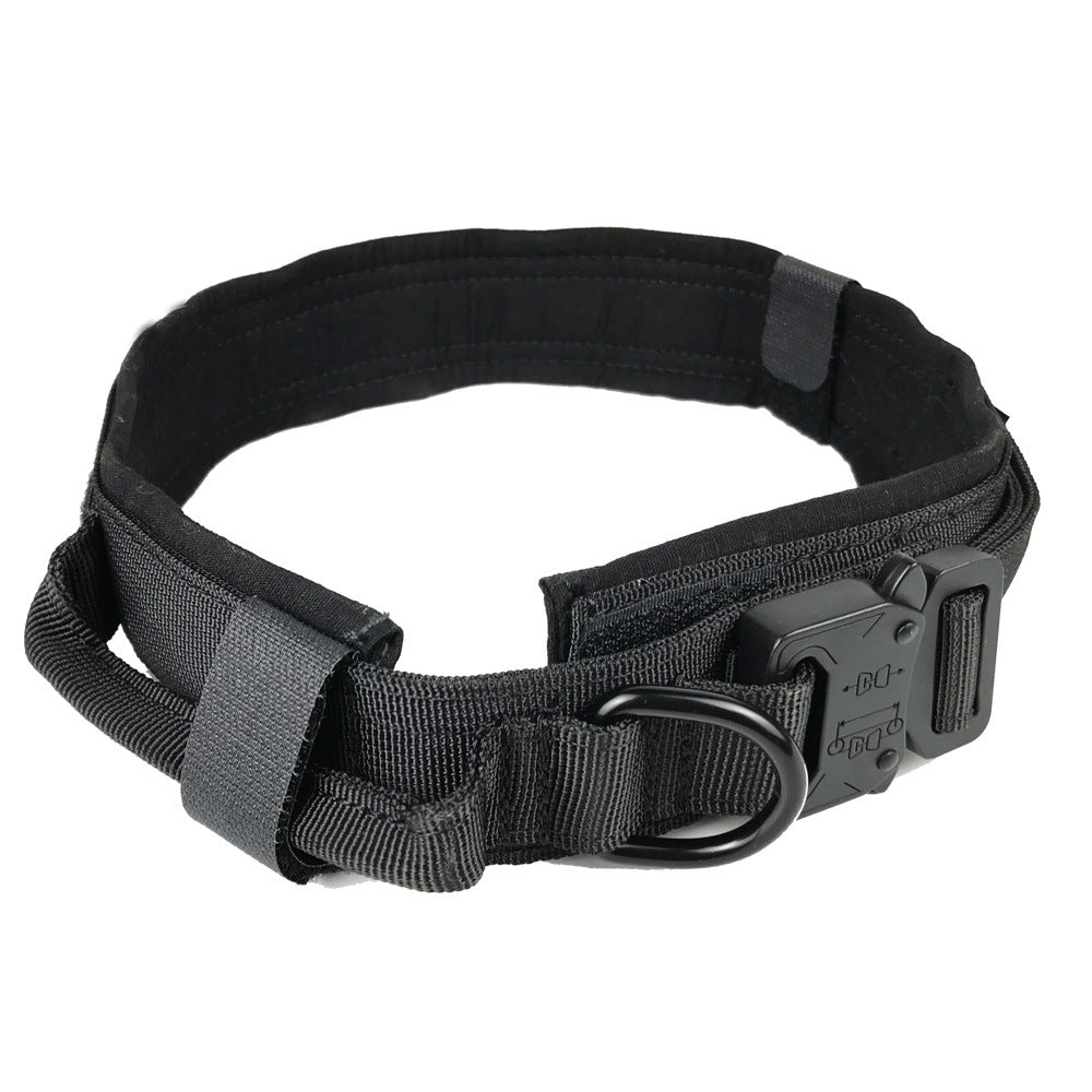 Durable tactical dog collar - Pawlunexa