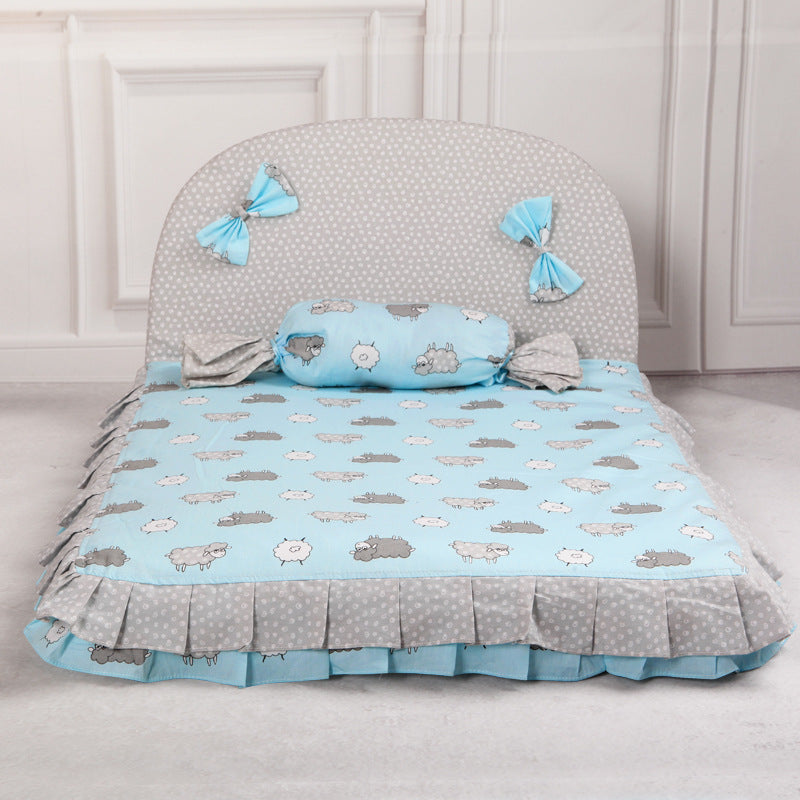 Creative Square Dog Mat - Pawlunexa