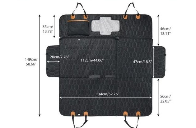 Multifunctional Dog and Cat Travel Mat - Pawlunexa