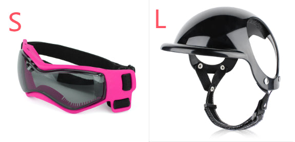 Dog Cat Motorcycle Safety Helmet - Pawlunexa