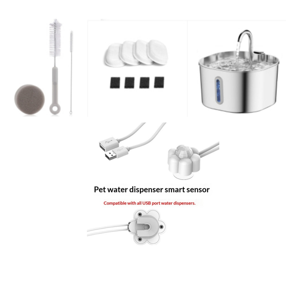 automatic pet water dispenser - Pawlunexa