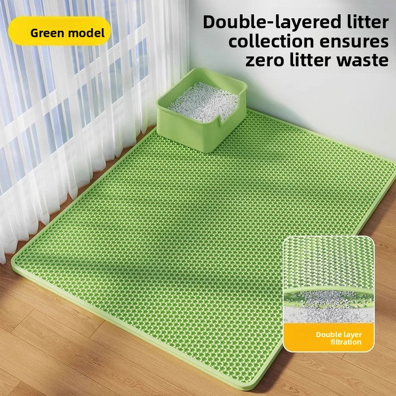 EVA Cat Litter Mat Double Layer Anti-Spill