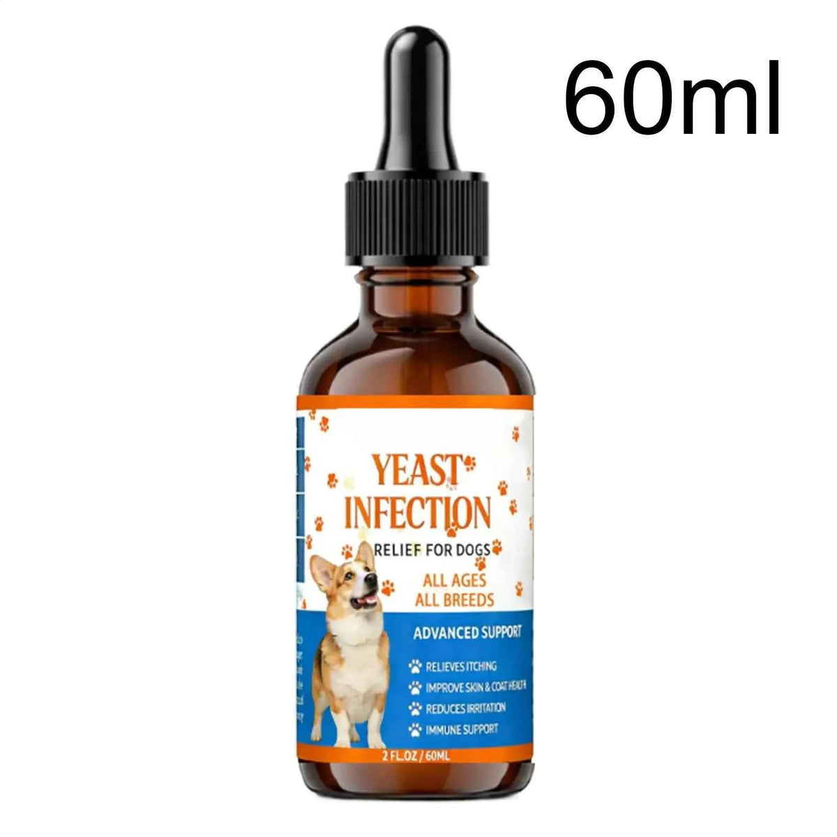 Dog Anti-Itch Natural Drops - Effective Itchy Skin Relief for Your Furry Friend
