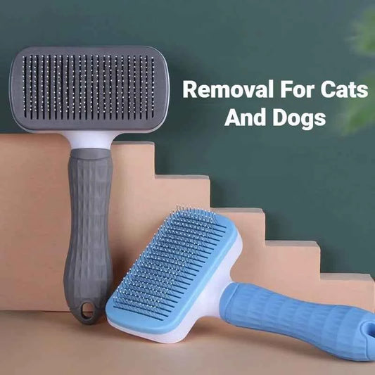 Dog Bath Brush for Long-Hair Pets: Effortless Grooming and Shedding Control