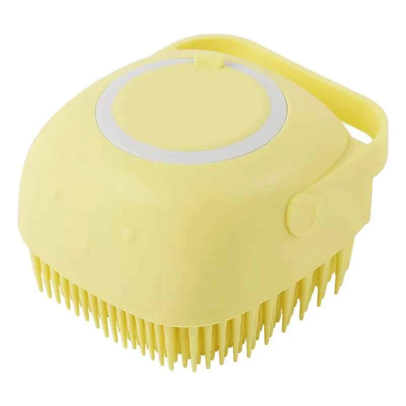 Dog Bathing Brush - Soft Silicone Grooming Tool for Stress-Free Bathing