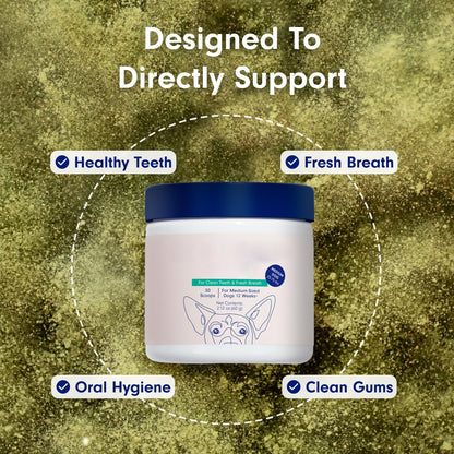 Pet Dental Cleaning Powder for Cats and Dogs