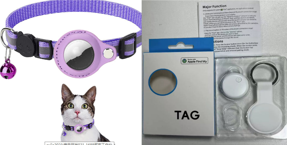 Reflective Waterproof AirTag Holder - Pawlunexa