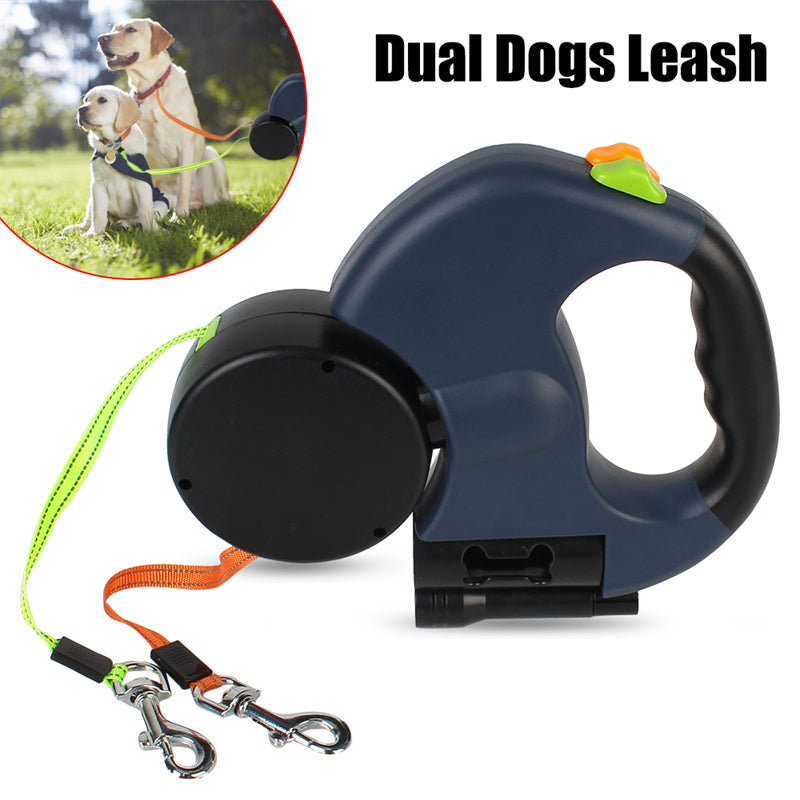 Reflective Retractable Dog Leash - Pawlunexa