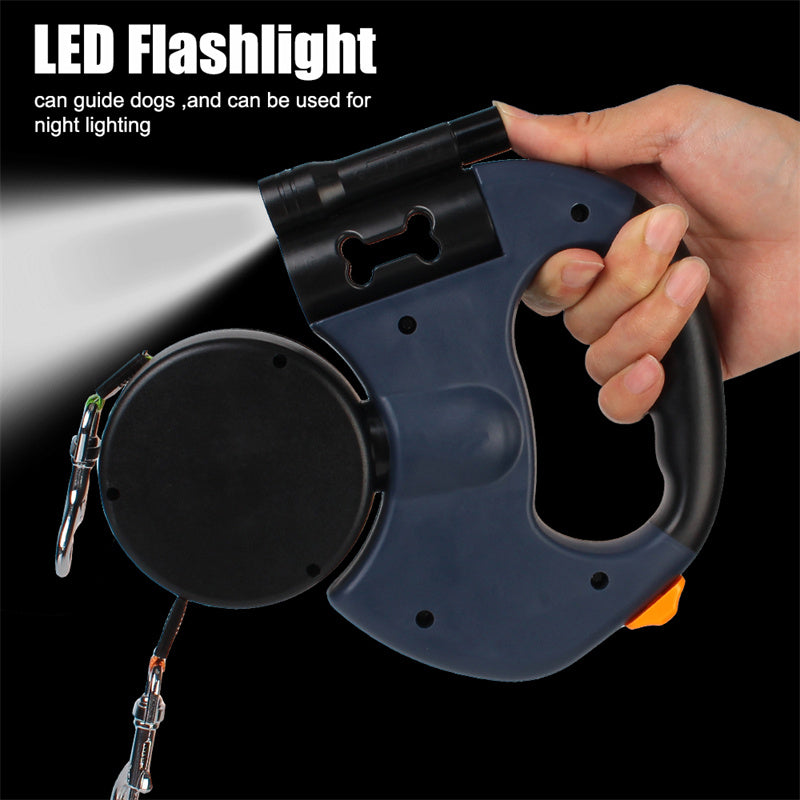 Reflective Retractable Dog Leash - Pawlunexa