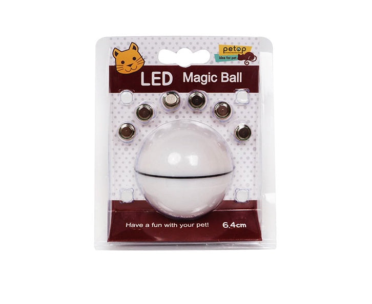 Interactive LED Cat Toy Ball - Pawlunexa