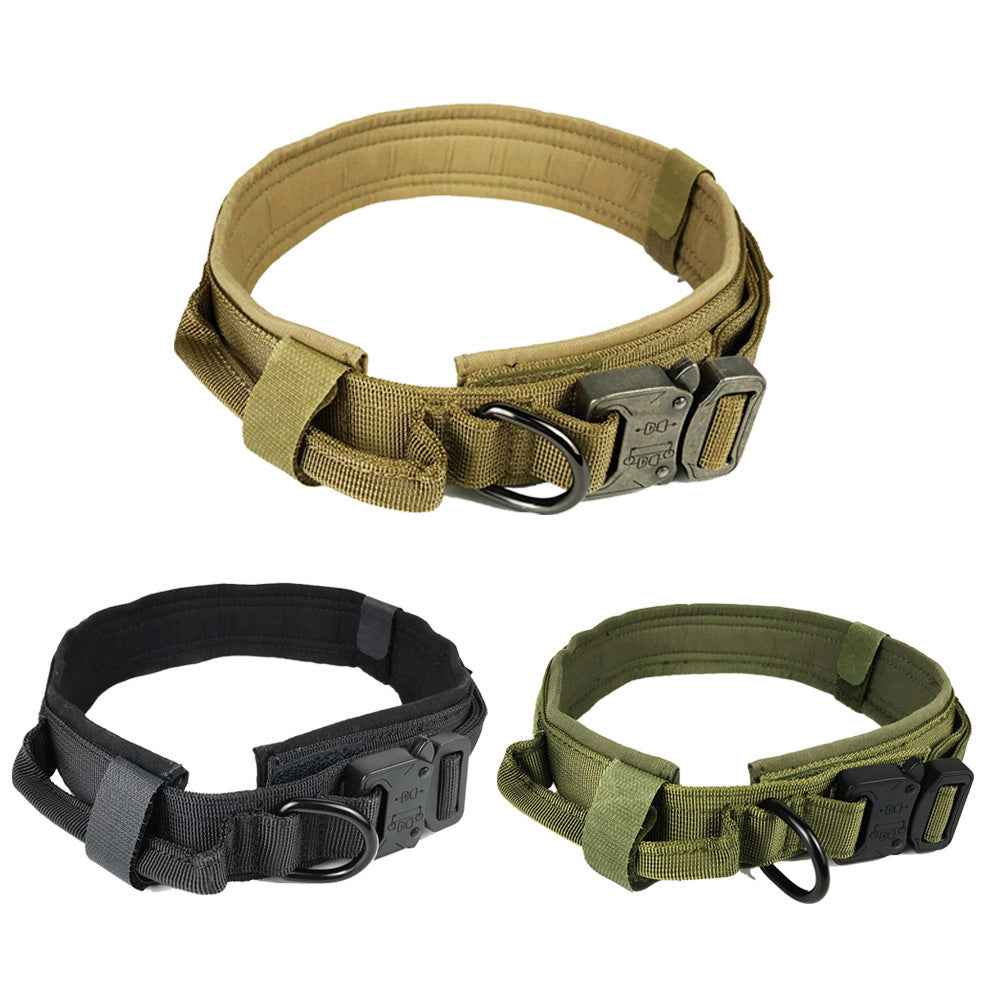 Durable tactical dog collar