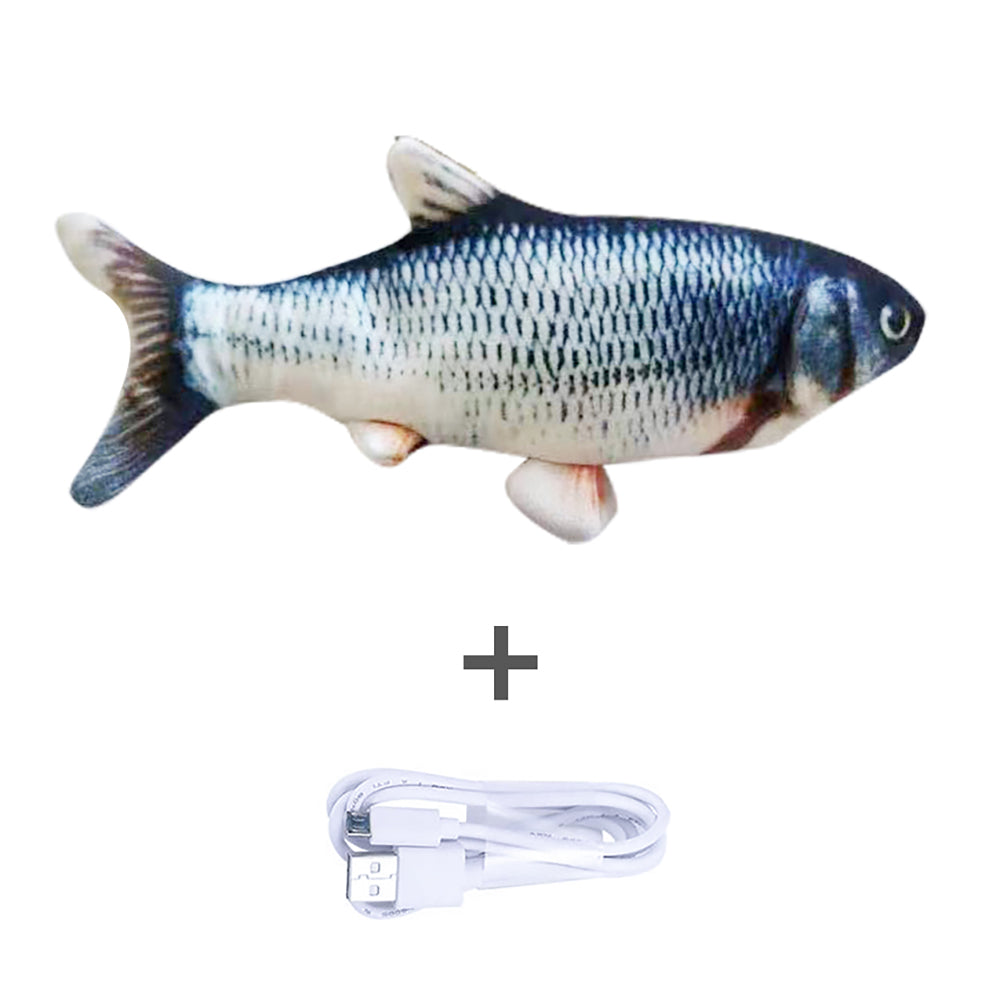 Simulation Electric Fish Toy for Cats - Pawlunexa