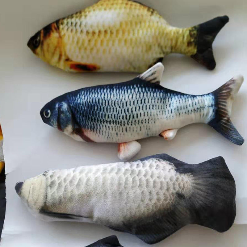 Simulation Electric Fish Toy for Cats - Pawlunexa