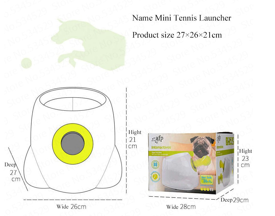 Automatic Dog Ball Launcher - Pawlunexa