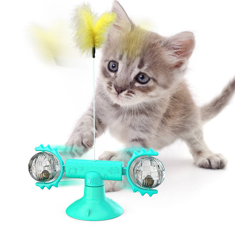 Cat Rotating Windmill Toy - Pawlunexa
