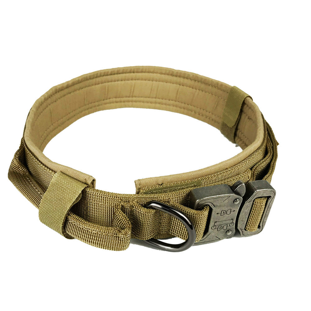 Durable tactical dog collar - Pawlunexa