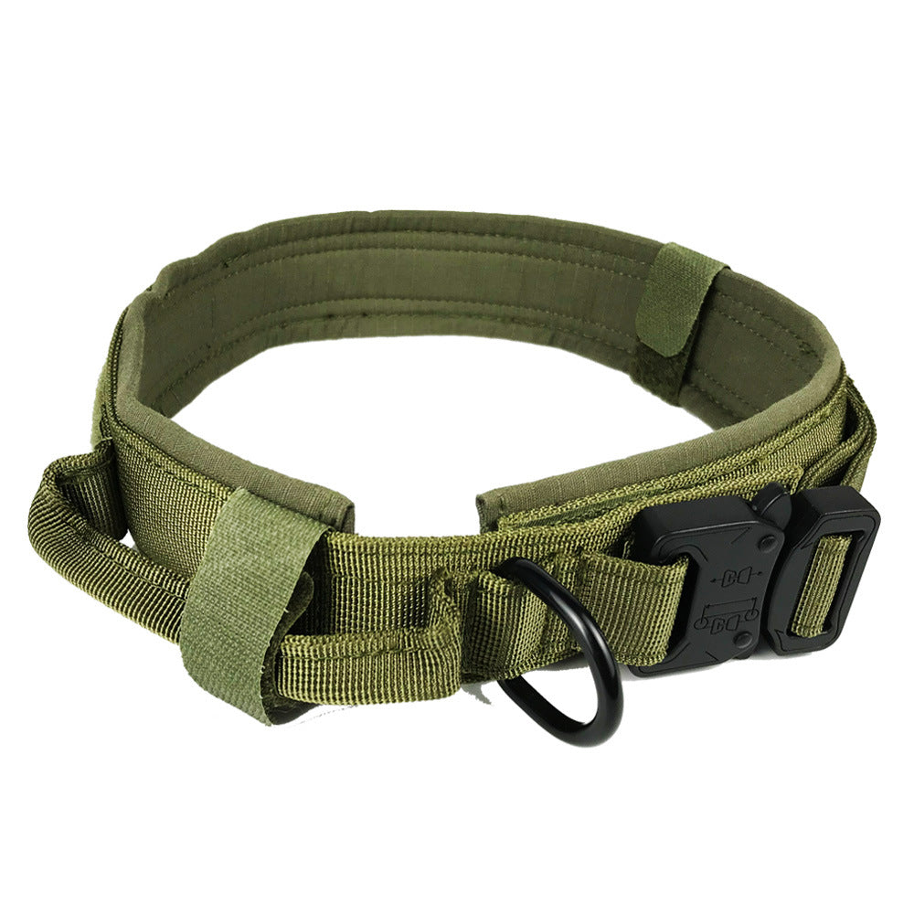 Durable tactical dog collar - Pawlunexa