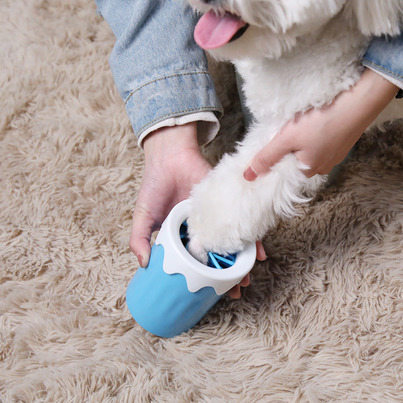 Dog foot cleaning supplies - Pawlunexa