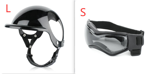 Dog Cat Motorcycle Safety Helmet - Pawlunexa