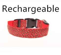 LED dog collar safety