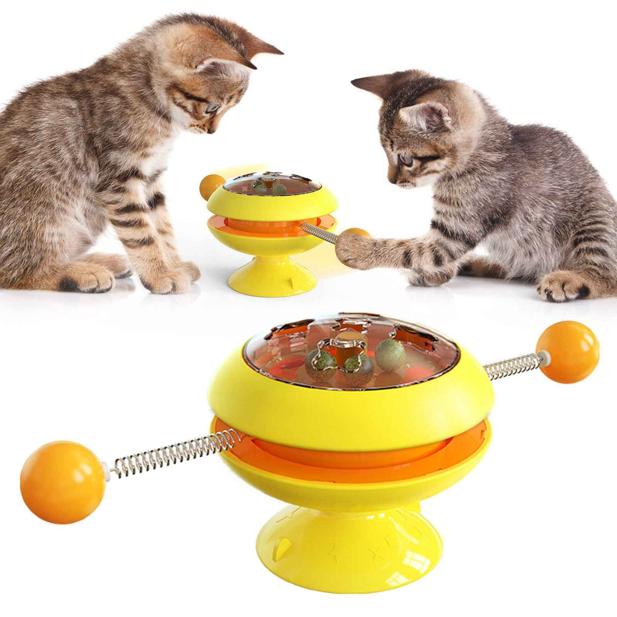 Interactive Cat Toys with Catnip