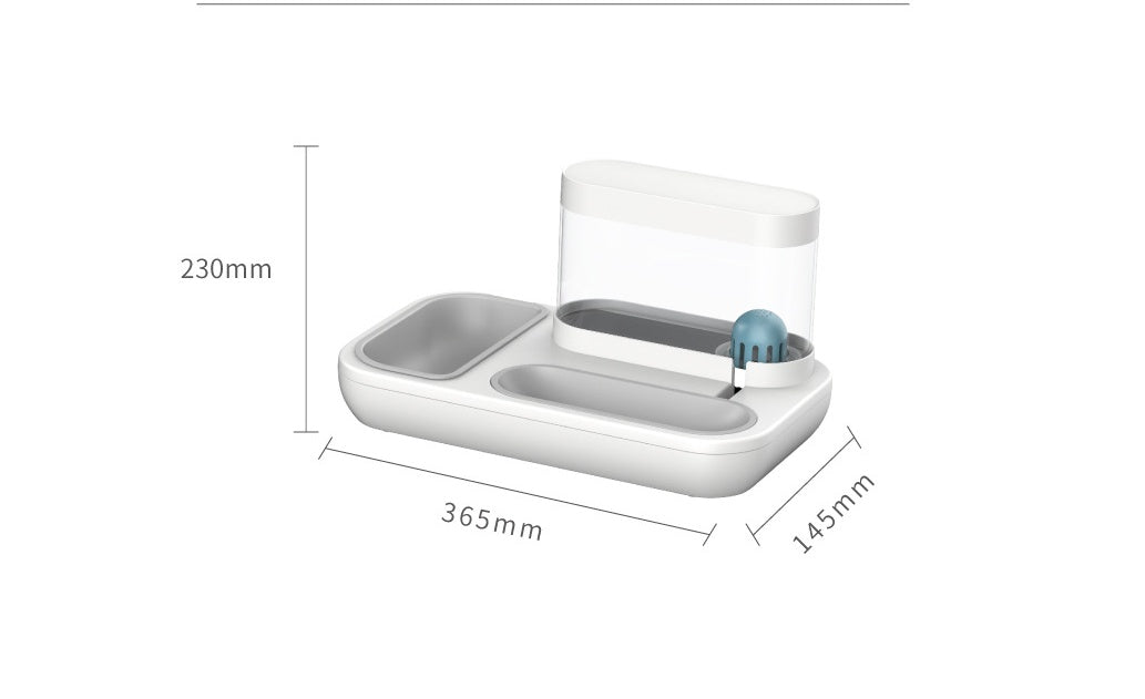 Automatic Pet Feeder and Water Fountain - Pawlunexa