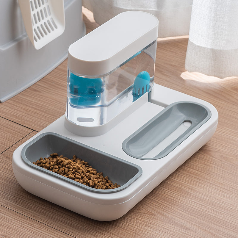Automatic Pet Feeder and Water Fountain - Pawlunexa
