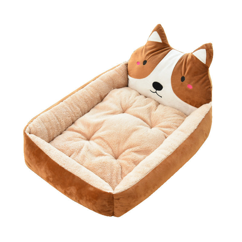 Warm Cozy Dog Bed - Pawlunexa