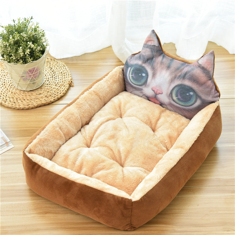 Warm Cozy Dog Bed - Pawlunexa