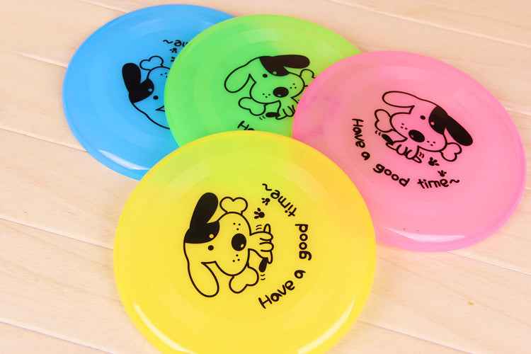 Silicone Dog Flying Saucer Toy