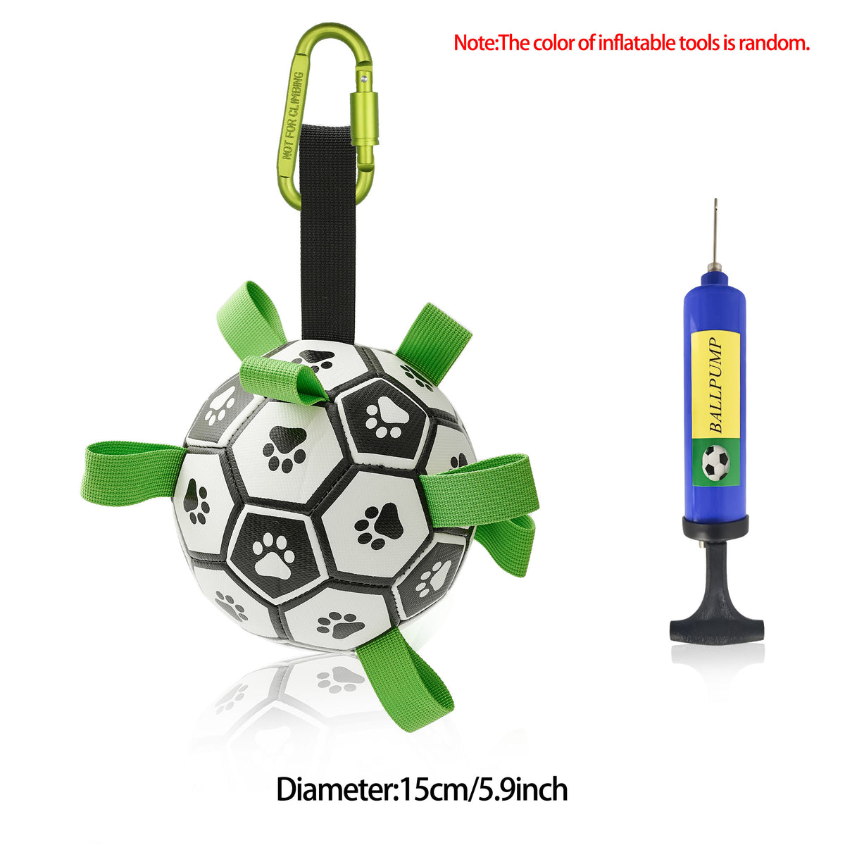 Interactive Dog Football Toy - Pawlunexa