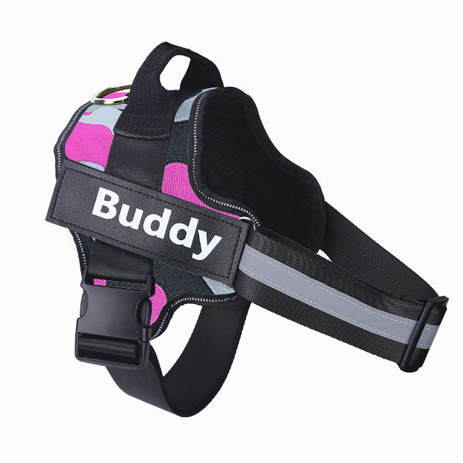 Personalized No Pull Dog Harness - Pawlunexa