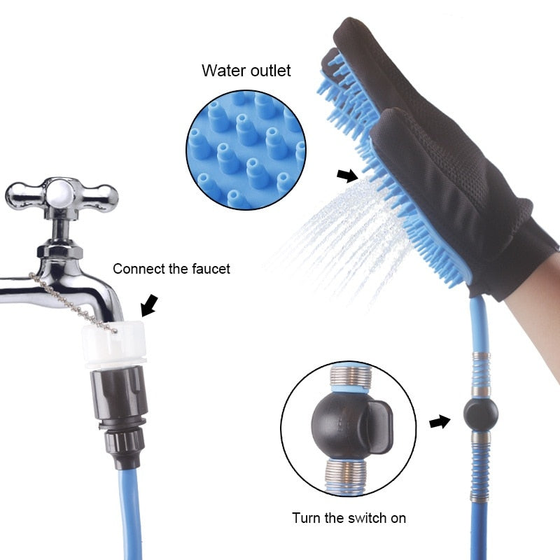 handheld pet shower sprayer - Pawlunexa