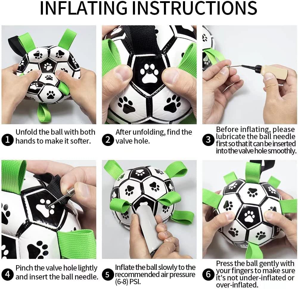 Interactive Dog Football Toy - Pawlunexa