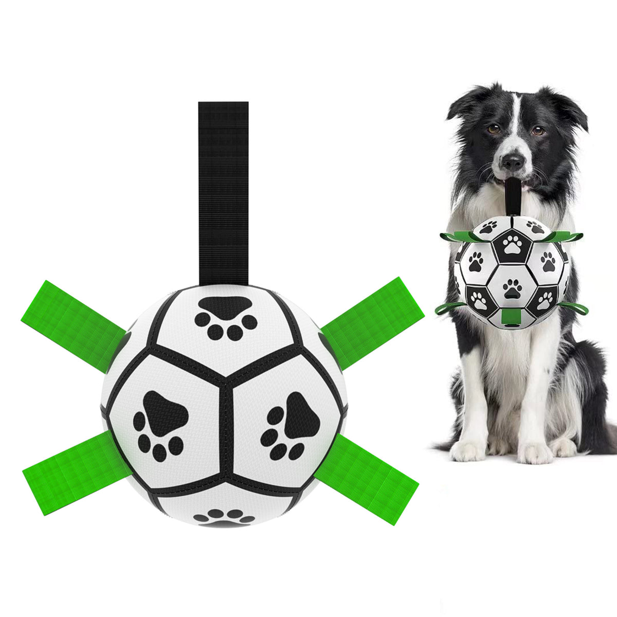 Interactive Dog Football Toy - Pawlunexa