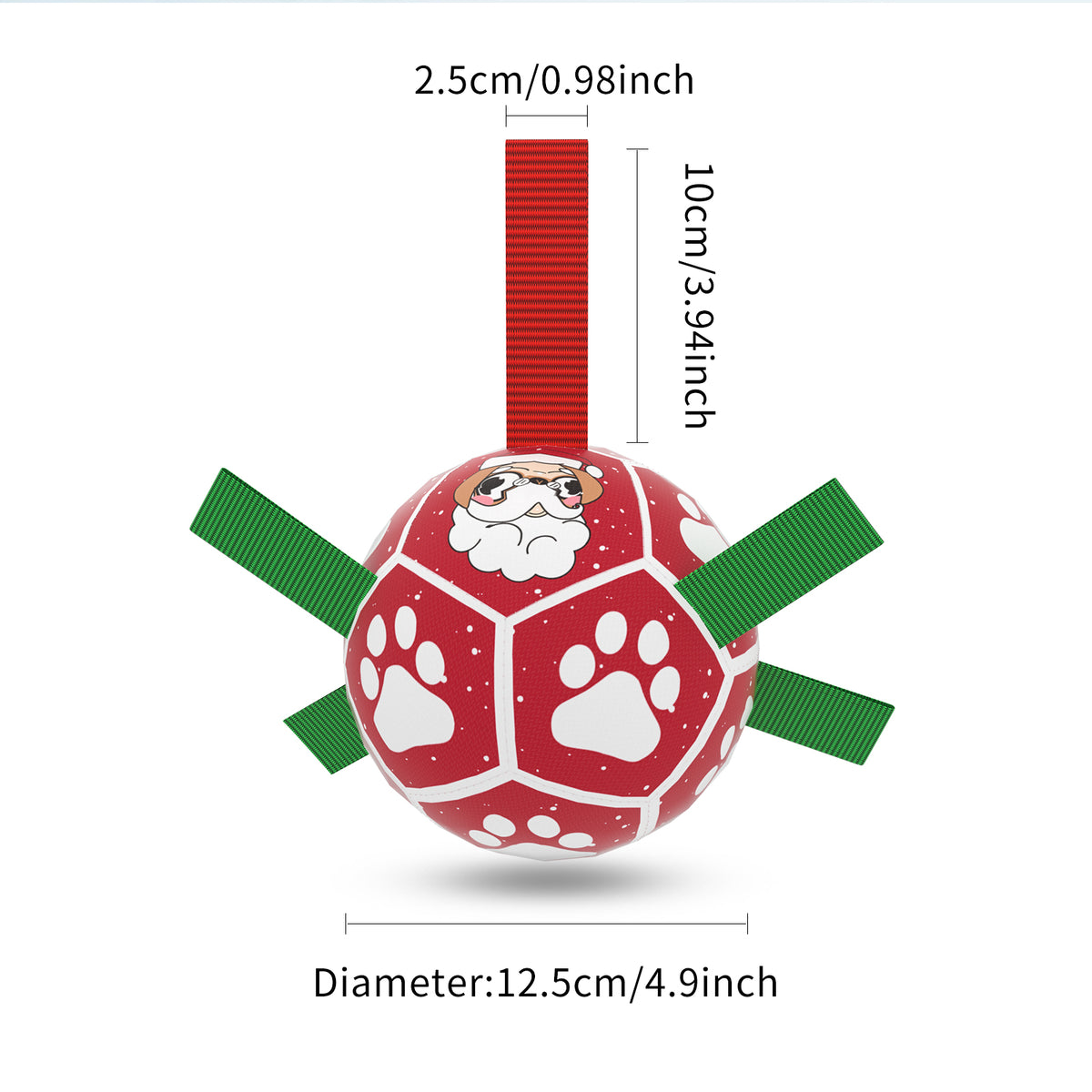 Interactive Dog Football Toy - Pawlunexa