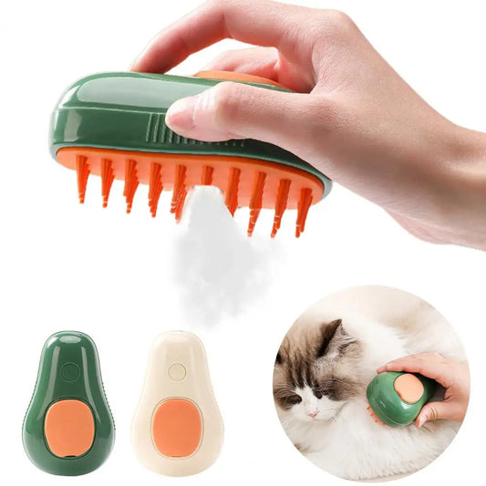 Self Cleaning Steam Cat Brush - Pawlunexa