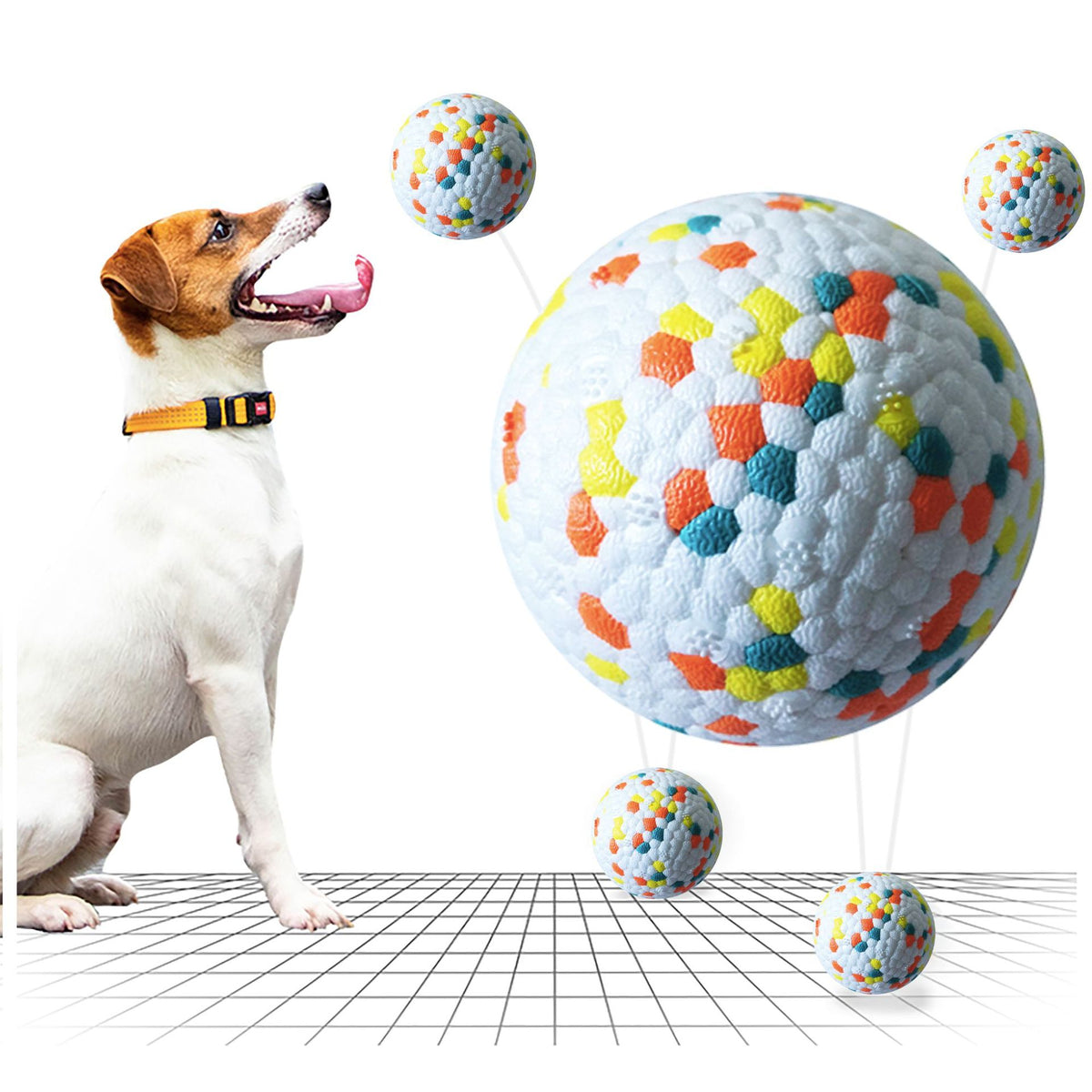 Durable Dog Chew Toy Ball - Pawlunexa
