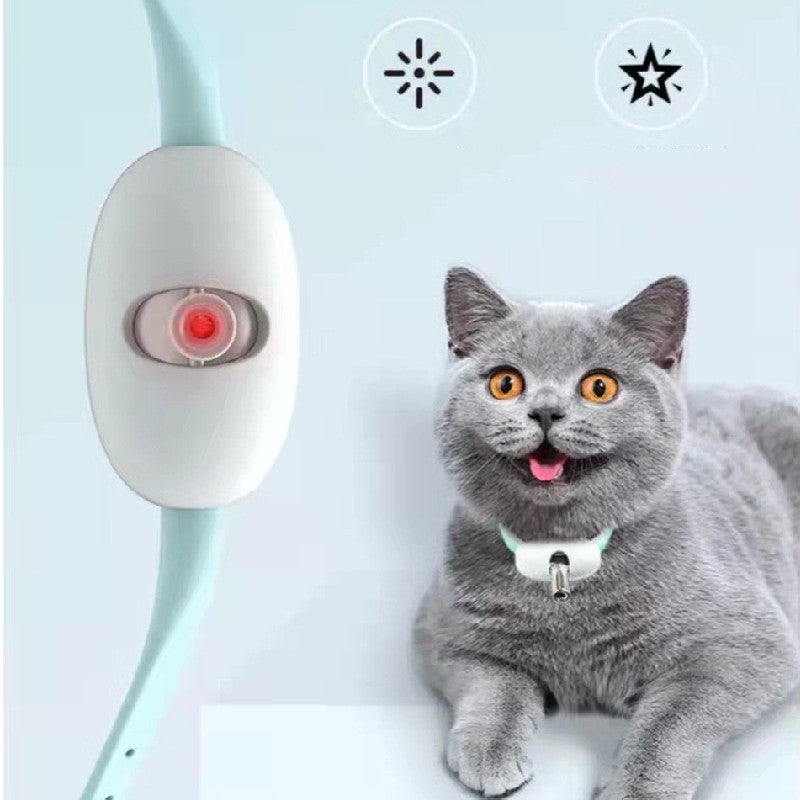 Smart Laser Cat Toy Collar - Pawlunexa