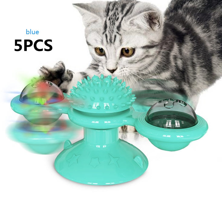 Cat Rotating Windmill Toy - Pawlunexa