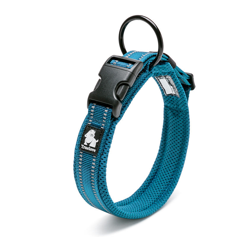 Reflective Padded Dog Collar - Pawlunexa