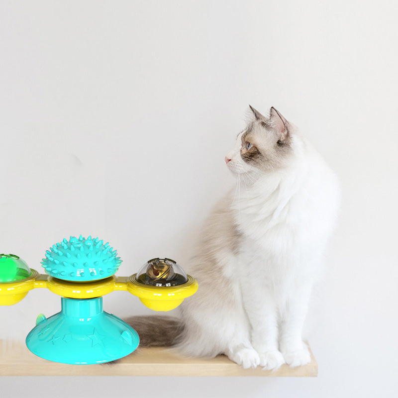 Cat Rotating Windmill Toy - Pawlunexa