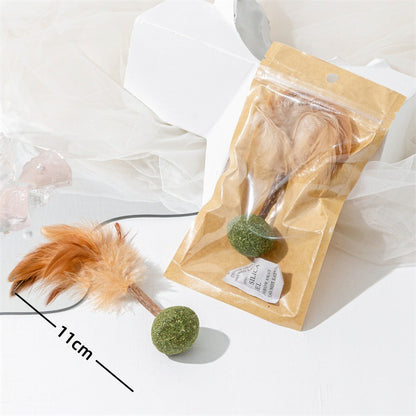 Wooden Catnip Chew Toys