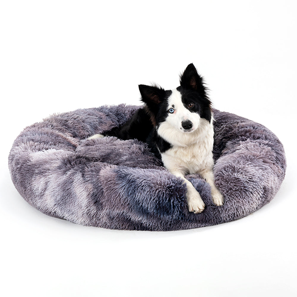 Fluffy Donut Dog Bed - Pawlunexa