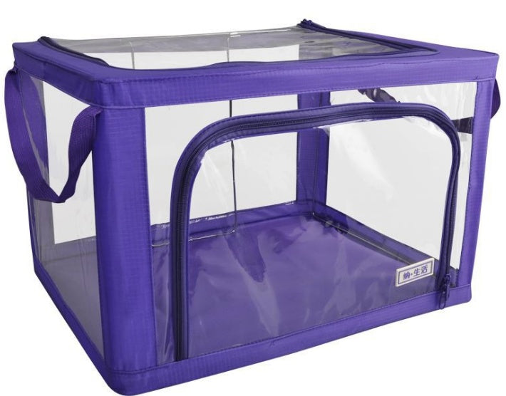 transparent storage clothes box - Pawlunexa