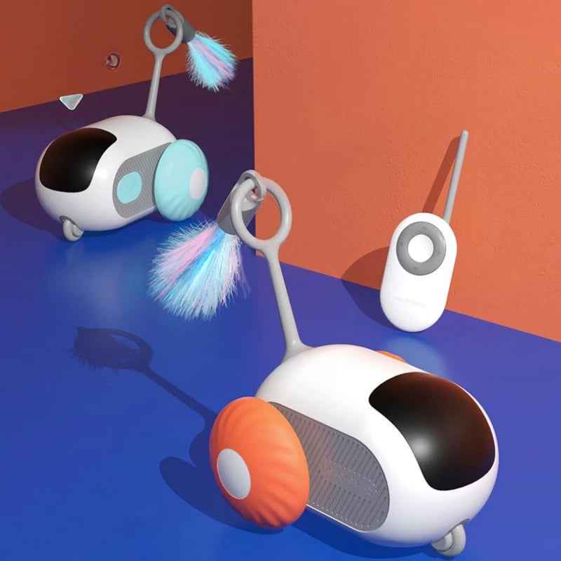 Interactive Cat Toy with Remote Control