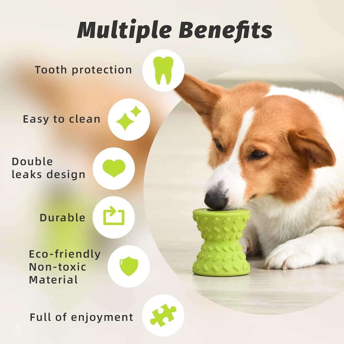 Interactive Dog Treat Toy - Pawlunexa