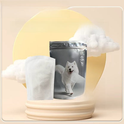 Pet cleaning gloves