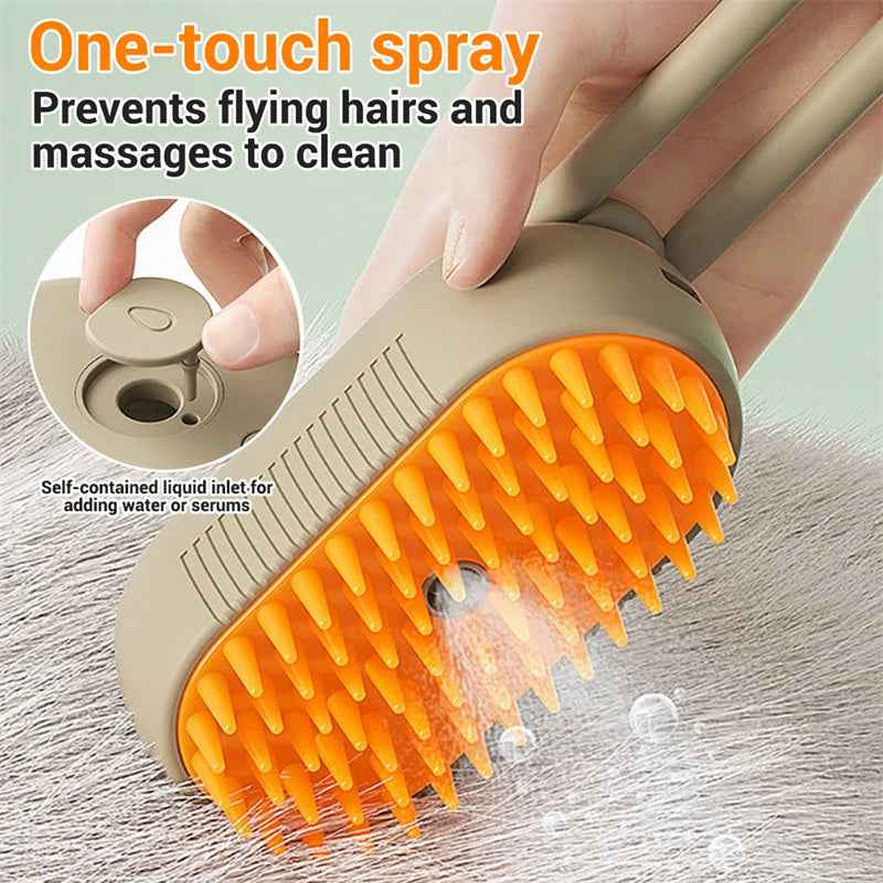 cat and dog grooming brush